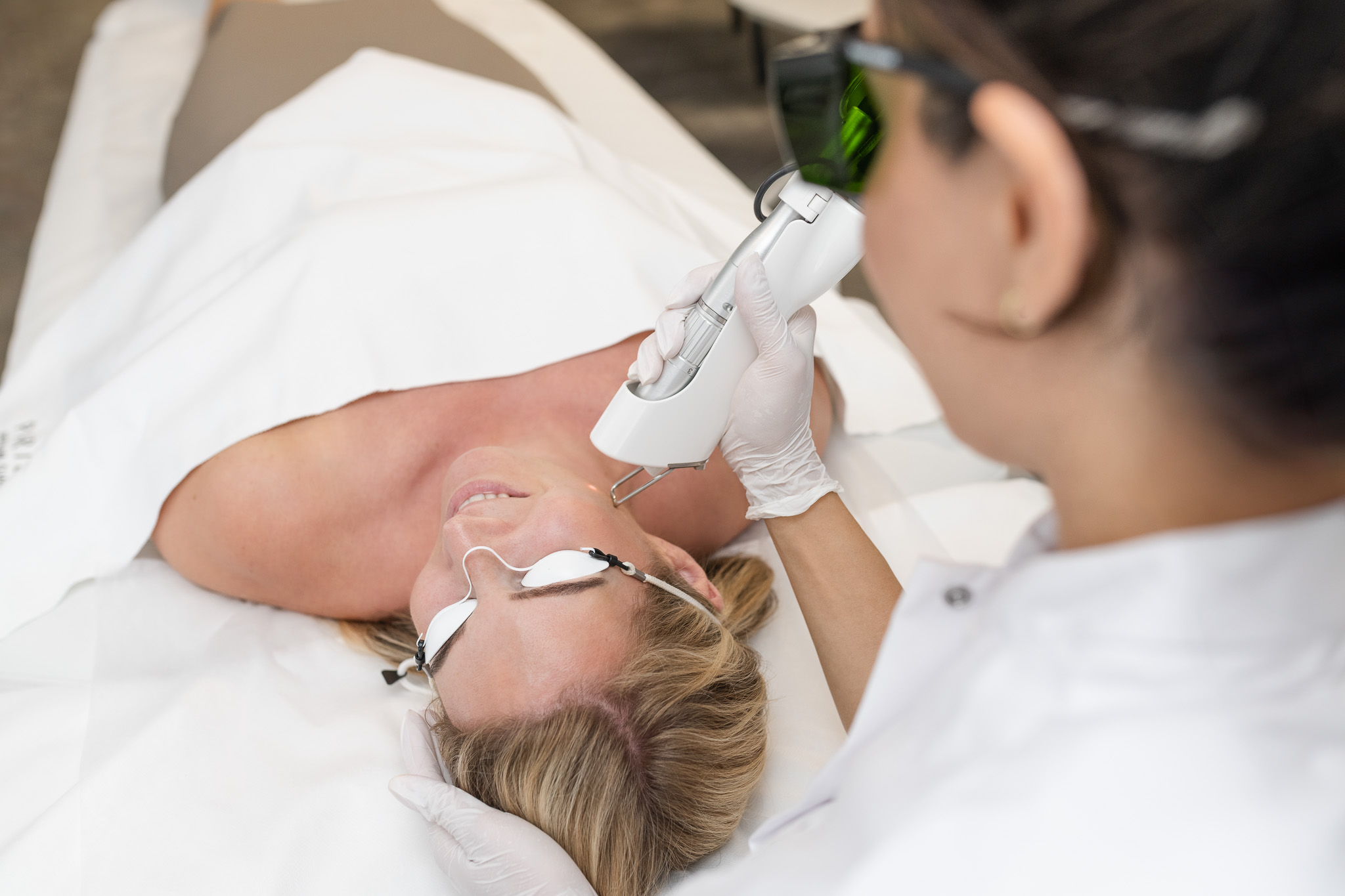 Laserontharing met Duetto MT EVO Laser in actie